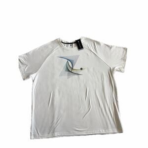 New NWT Traj3ctory White Short Sleeve Graphic Crew Neck T-Shirt Men's Size XXL